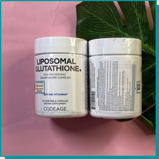TPBVSK Viên Uống Bảo Vệ Sức Khỏe Codeage Liposomal Glutathione 1000mg/serving, Hộp 60 Viên