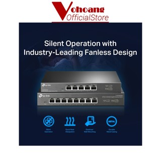 Switch TP-Link TL-SG108-M2 8 cổng 2.5G Vỏ Kim Loại Kết Nối Siêu Nhanh Lý Tưởng Cho Mọi Nhu Cầu