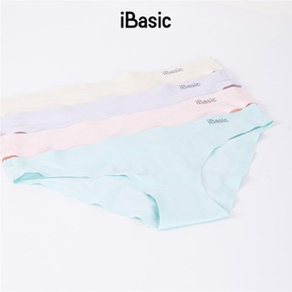 Combo 5 Quần lót su nữ lưng thấp không đường may iBasic phom bikini lỗ thoáng khí PANW161