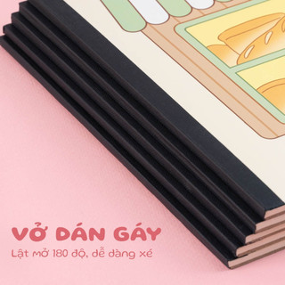 Vở Vẽ Capybara, Vở Vẽ Mỹ Thuật A4 MONDEZ 20 Tờ Giấy 100gsm Phù Hợp Cho Bé Vẽ Tranh,Tô Màu S009/S010