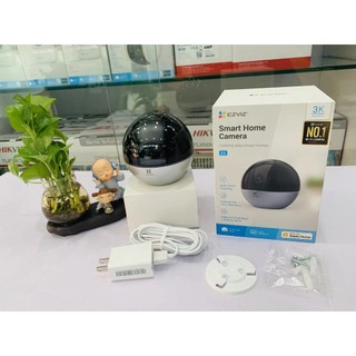 Camera IP Wifi Ezviz E6 3K-5MP Siêu Nét, Xoay 360 độ, Đàm thoại, Báo động - TRANGIATELECOM