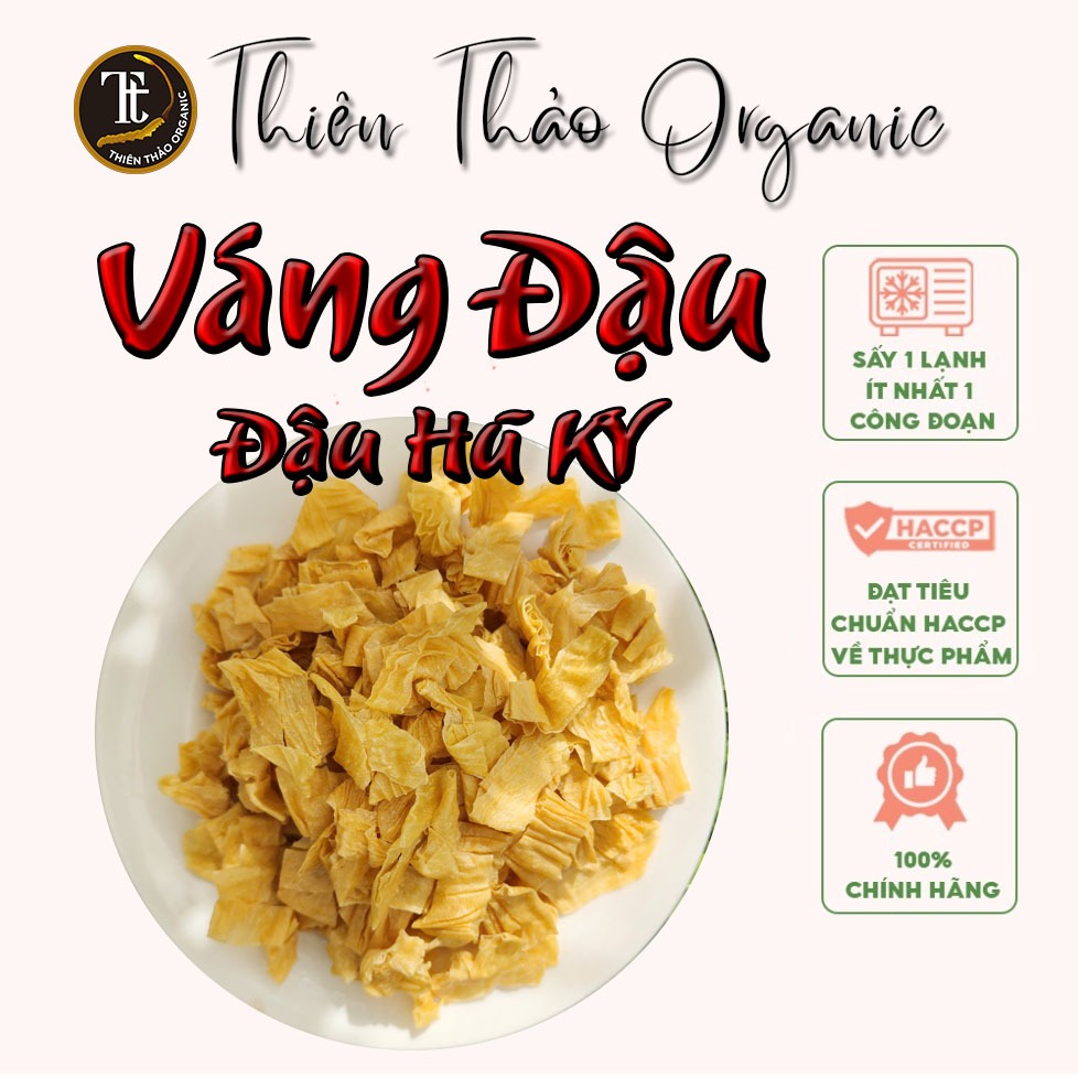 500gr Váng đậu – đậu hũ ky – phù trúc làm thủ công, thái nhỏ, rễ chế biến an toàn thực phẩm Thiên thảo Organic