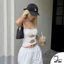 Áo 2 dây Croptop Cắt Xẻ 3 Tầng DuyLinh Áo Sexy Nữ Thiết Kế Táo Bạo, Tôn Dáng Cực Chuẩn 2D07