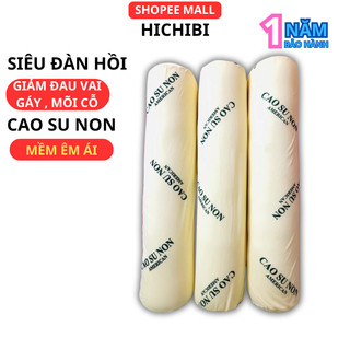 [BH 1 NĂM] Gối ôm cao su non nhân tạo, gối ôm cao su siêu êm ái cho giấc ngủ và sức khỏe kích thước 30x99cm cao cấp