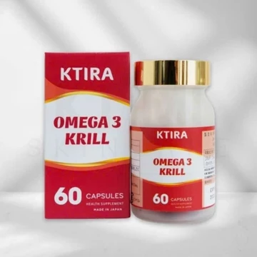 Dầu Nhuyễn Thể KTIRA OMEGA 3 KRILL - Viên Uống Bổ Sung Dinh Dưỡng(Link cũ shop bán 460 hộp đã bị mất)