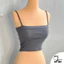 Áo 2 Dây Sợi Bún có mút ngực DuyLinh Áo ống croptop basic dễ mặc vải mềm mại co giản thoáng mát 2D08
