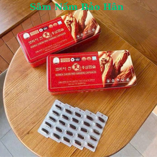 (CHÍNH HÃNG) Viên Đạm Thiên Sâm Cheon Red Ginseng Capsule Giúp Ăn Ngon Ngủ Tốt, Tăng Cường Sức Khỏe