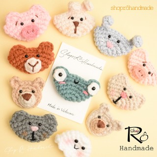 Ghim cài áo hoạt hình siêu dễ thương 3cm, 4cm|Pin, trâm cài balo, cặp, huy hiệu |Shop Rô Handmade