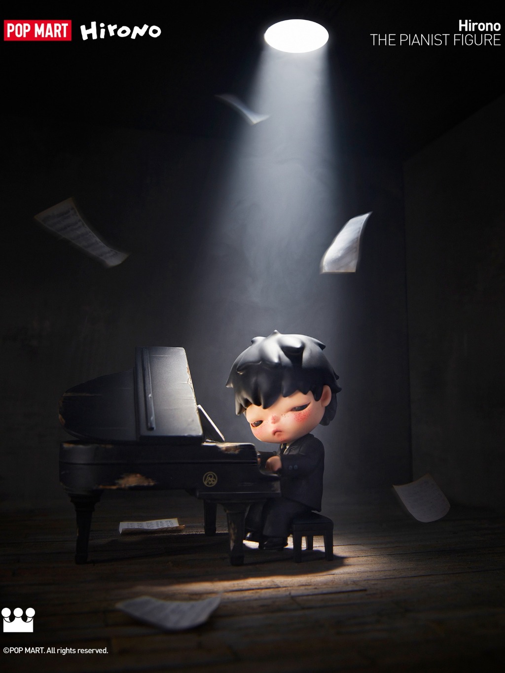 【正規品】POP Hirono The Pianist Figure Hirono The Pianist Figure - POP MART (United States)