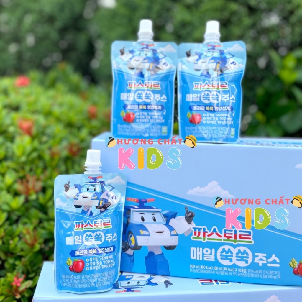 Nước Dinh Dưỡng LOTTE Xanh - Hỗ Trợ Phát Triển Chiều Cao Ở Trẻ Nhỏ