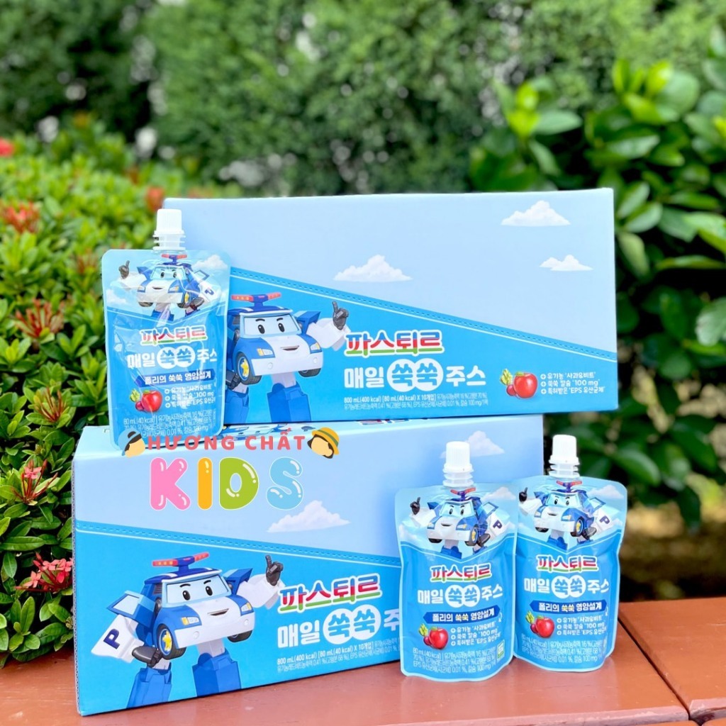 Nước Dinh Dưỡng LOTTE Xanh - Hỗ Trợ Phát Triển Chiều Cao Ở Trẻ Nhỏ