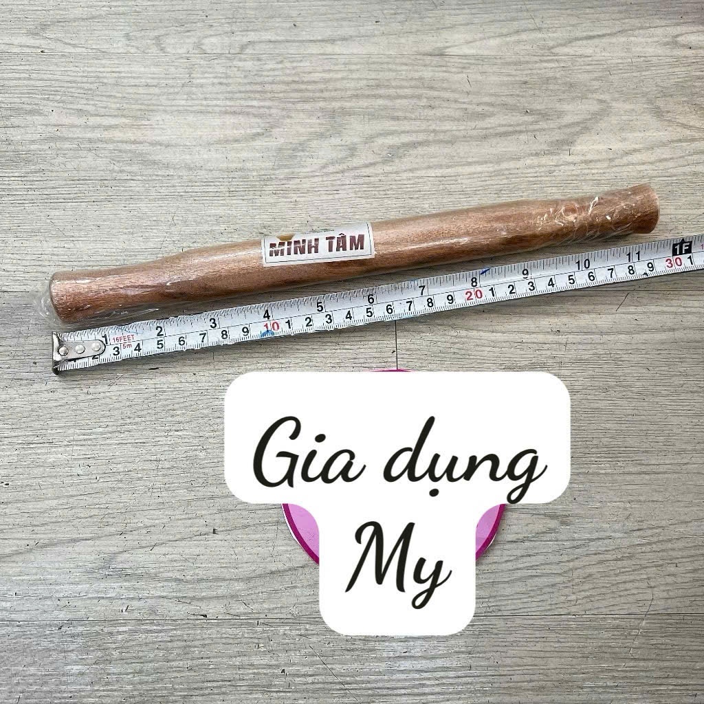 Dụng cụ lăn bột, cán bột mịn bằng gỗ kích thước từ (30cm đến 37cm) dùng để lăn bột làm bánh bao,...- Cây cán bột đa năn