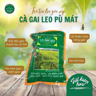 Trà Túi Lọc Cà Gai Leo Pù Mát - Giải Độc Gan, Thanh Lọc Cơ Thể Gói 50 túi x 5g