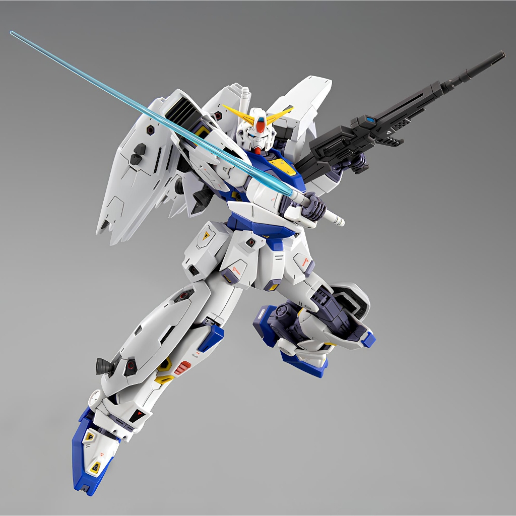 [CÓ SẴN] Mô Hình Lắp Ráp 1/120 LL-001 Ice Blue Rising Freedom Fighter (tặng kèm bonus)