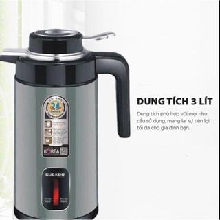 Ấm Siêu Tốc CUCKOO ST21 2In1,Ấm Đun Nước Giữ Nhiệt Siêu Tốc Công Suất 1300W Cao Cấp Dung Tích 3L (hàng tốt)