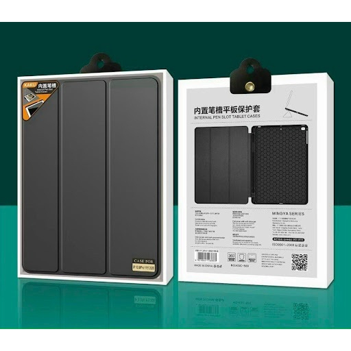 Bao Kaku TPU có khay cài bút gập dựng thông minh cho IPad A16 Gen11 Gen 10 - bao da IPad Gen10(A16)