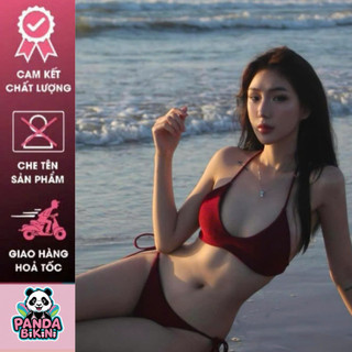 LL016 - Bikini 2 mảnh đỏ tôn dáng sexy hot trend đi biển