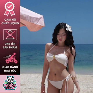 Bikini 3 mảnh áo ngoài sexy tôn dáng girl đi biển mùa hè xinh