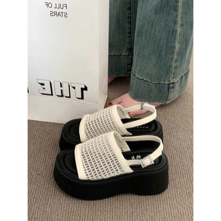Dép Sandal LƯỚI đế xuồng 7 phân tôn dáng