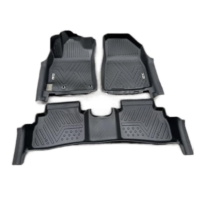 Thảm lót sàn nhựa TPE 5D tràn viền bậc xe KIA K3 2022-2024