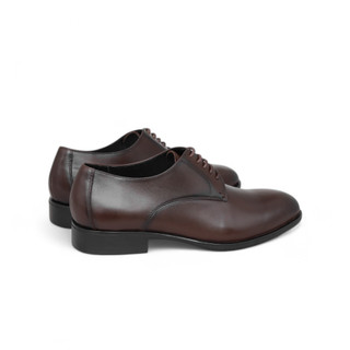 Giày Classic Derby CL2 - JOG04 , phối màu nâu , da bò Nappa nguyên tấm ( CL2-N )