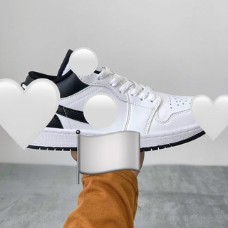 Giày thể thao bigsize nam nữ cổ thấp màu trắng gót đen đế bằng , sneaker thời trang big size cao cấp nam nữ