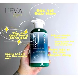 [Hàng Chuẩn] Dầu gội L'eva Anti Dandruff chai 450ml giảm gàu, nấm ngứa da đầu AZ008