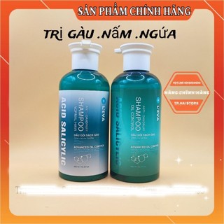 [Hàng Chuẩn] Dầu gội L'eva Anti Dandruff chai 450ml giảm gàu, nấm ngứa da đầu AZ008