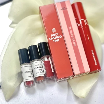 [SON CHIẾT] Son Tint Bóng Juicy Lasting Tint Son Môi Căng Bóng dạng chiết