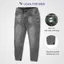 QUẦN JEAN NAM - QUẦN JEAN DÀI MÀU XÁM TRO HOT TREND CAO CẤP VẢI CO DÃN VẢI DENIM DỄ PHỐI ĐỒ