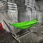 [TRỌN BỘ] KHUNG VÕNG INOX CHÂN VUÔNG- KHUNG PHI 40+ KÈM LƯỚI BẢN TO   - BH 12 THÁNG- HÀNG VIỆT NAM SX VÕNG XẾP — ảnh 5