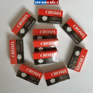 1 Hộp 10 Lưỡi Dao Cạo Râu CROMA Đức- Dao Cạo Siêu Sắc / Sử Dụng Được Nhiều Mục Đích.