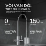 Máy lọc nước âm tủ bếp công suất lớn Joymie JM1000G, Máy lọc nước RO — ảnh 4