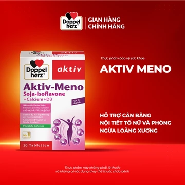 Viên uống cân bằng nội tiết tố nữ Doppelherz Meno (Hộp 30 viên)