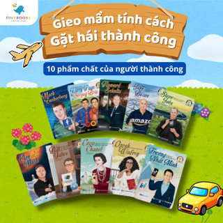 Combo sách Ươm mầm tỷ phú nhí - Gieo mầm tính cách cho bé - 10 phẩm chất của người thành công