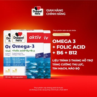 Doppelherz Combo Supplement Capsules Fish Oil – 30V