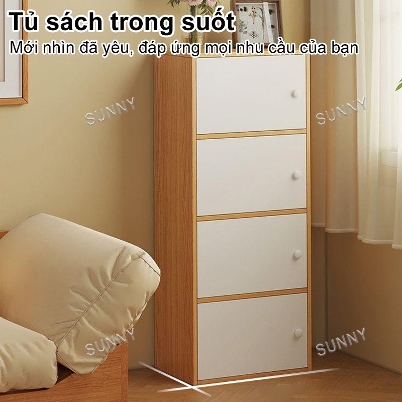 SUNNY Tủ đa năng Tủ lưu trữ Tủ nhiều tầng Tủ sách Tủ đầu giường phù hợp cho phòng khách và phòng ngủ