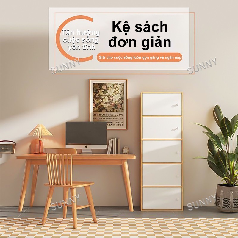 SUNNY Tủ đa năng Tủ lưu trữ Tủ nhiều tầng Tủ sách Tủ đầu giường phù hợp cho phòng khách và phòng ngủ