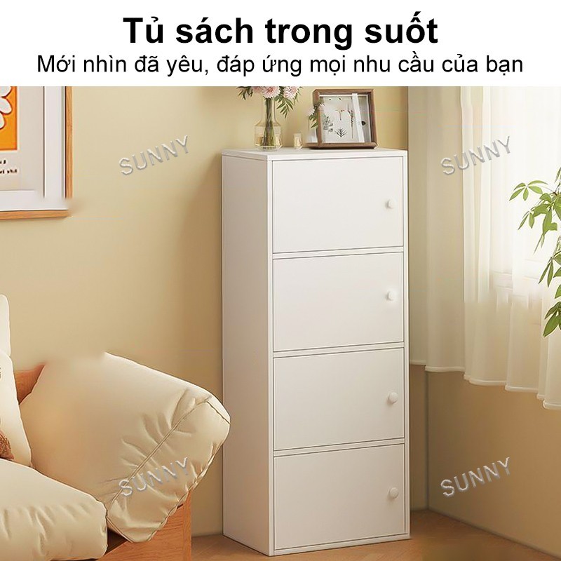 SUNNY Tủ đa năng Tủ lưu trữ Tủ nhiều tầng Tủ sách Tủ đầu giường phù hợp cho phòng khách và phòng ngủ