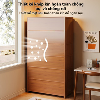 Tủ Kệ Sách Gỗ Để Sàn đựng đồ tủ tài liệu chất liệu Lắp Ráp Đơn Giản nhiều tầng cửa lật đa năng