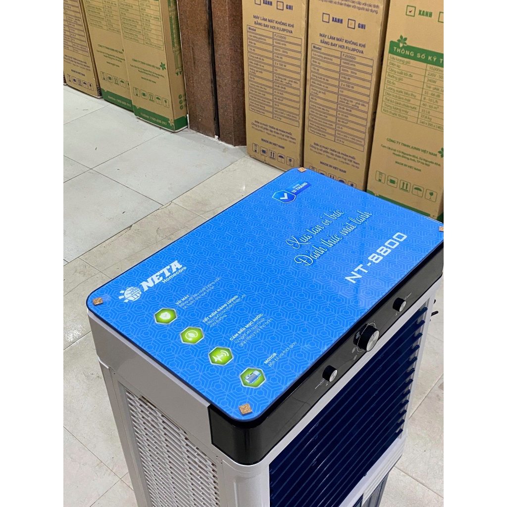 [Hỏa Tốc - HCM] Quạt hơi nước Neta - NT-8800, motor lõi đồng, cho sân vườn, cà phê