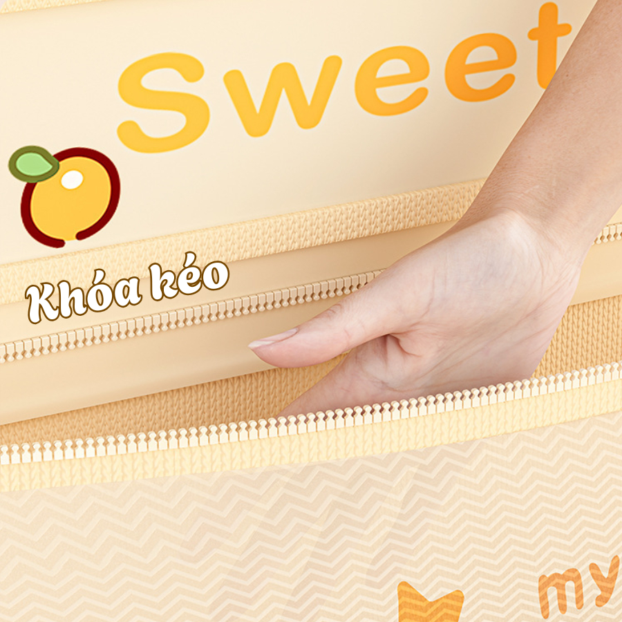 Túi Treo Đựng Đồ Lót Có Móc, Tất Vớ, Phụ Kiện Có Khóa Kèo Hình Mèo Dễ Thương, Tiết Kiệm Không Gian