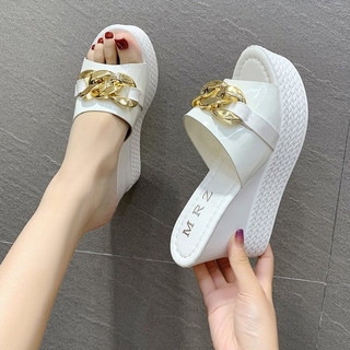 (THANH LÝ LẺ SIZE) Dép Nữ Trung Niên Đế Xuồng Tăng Chiều Cao AG21