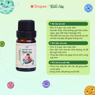 Combo Dầu Khuynh Diệp Tinh Dầu Tràm Thái An Thành Phần Thiên Nhiên (1 Khuynh Diệp 25ml + 1 Tràm10ml+1XMOS +2 KSữa)