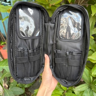 Túi Đựng Cọ Trang Điểm 12cây cá nhân màu đen