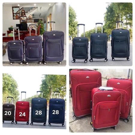 Vali vải dù cao cấp Size 20, 24, 28 chính hãng Hùng Phát