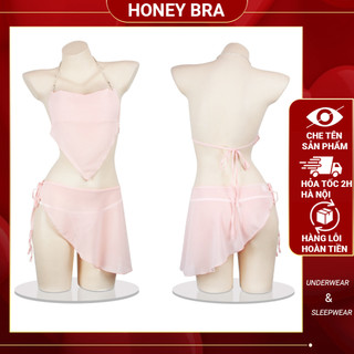 Bộ Đồ Ngủ Cosplay Cổ Trang Gợi Cảm DN115 - Chất Lụa Tuyết Mềm Mại, Tôn Dáng Quyến Rũ, Đủ Màu Trẻ Trung