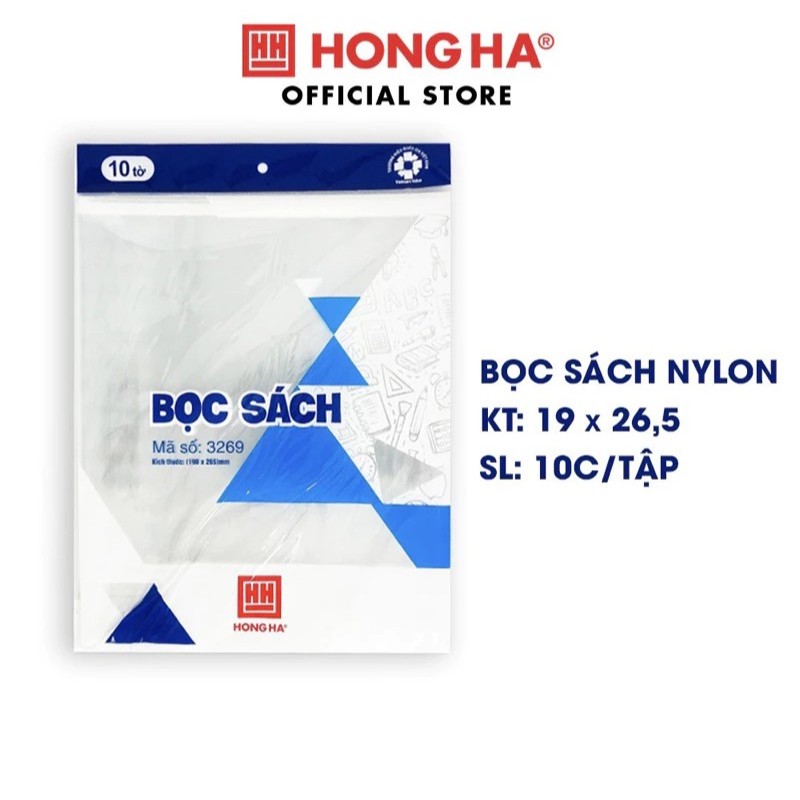 Bọc vở sách giáo khoa Hồng Hà 3245/3269