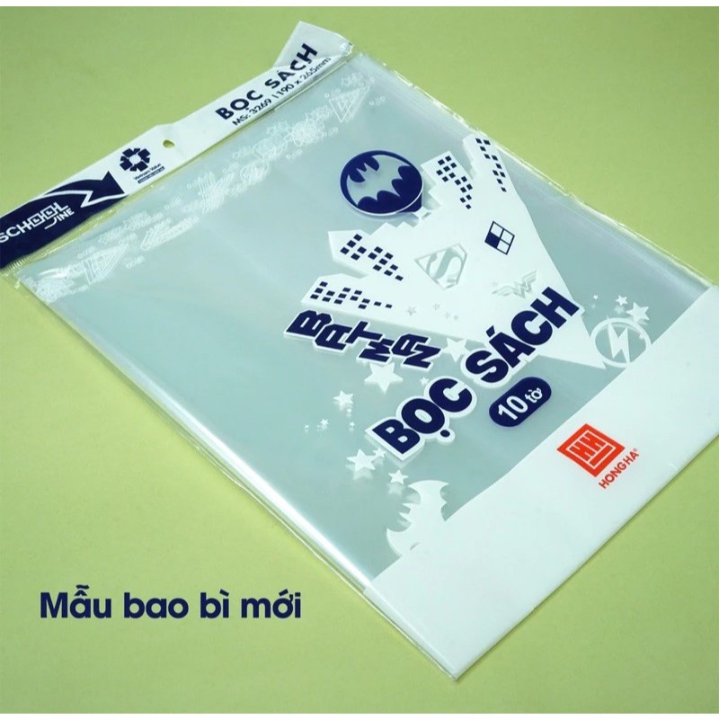 Bọc vở sách giáo khoa Hồng Hà 3245/3269