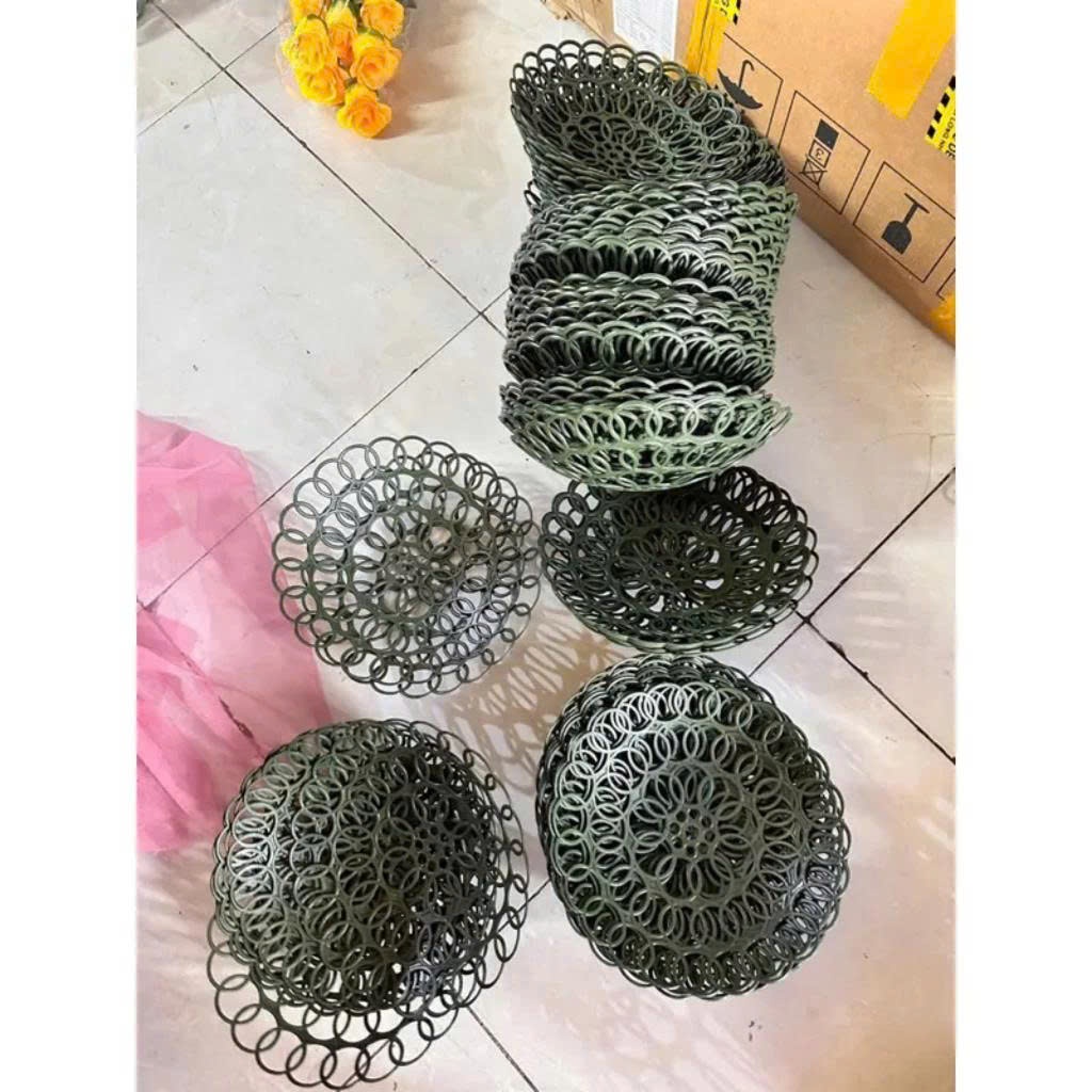 Vỉ ,khung tròn (cốt đĩa) cắm hoa siêu tiện lợi,cốt đĩa cắm hoa